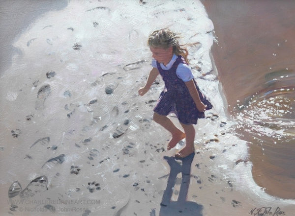 'Footprints' -  Figurative Art