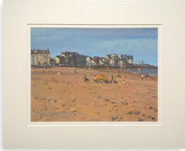 'On The Beach' Seaton Carew- Beach Painting